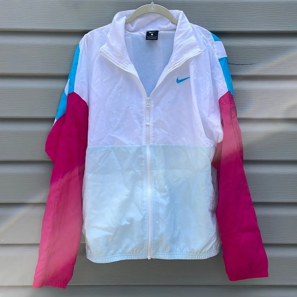 Nike Colorblock Full-Zip Windbreaker Jacket